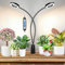 Eurbolan Plant Lights Indoor, Small halo Grow Lights for Indoor Plants with Clip, 96 LEDs Full Spectrum Plant Growing Lamp, LED Plant Light for Growing, 3 Modes & 5 Dimmable Level, Auto Timer 6/12/16H