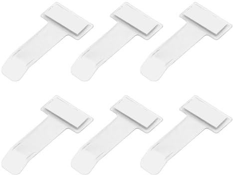OUDQFCJ 6 Pezzi Porta per Auto,Porta Auto,Adesivi Auto,Clip,Porta Assicurazione Auto Adesivo,Trasparenti Portabiglietti da Parcheggio per Macchina Porta