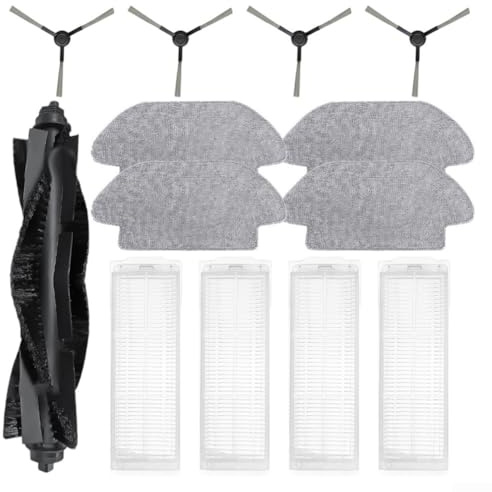 Pièces de rechange haute performance pour Everybot 3i et pour aspirateur robot Karcher RCV 3, comprend une brosse principale, des filtres, des serpillères et des brosses latérales