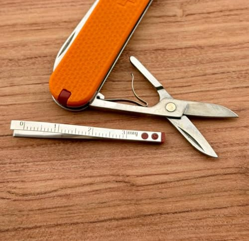 Replasment Spares For Victorinox Toothpick + Tweezers + Scissors Spring For Small 58mm Swiss Army Knife (Red)