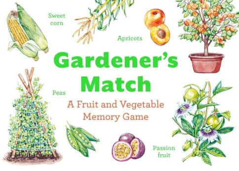 Gardener’s Match: A Fruit and Vegetable Memory Game