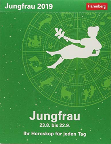 Jungfrau - Kalender 2019: Ihr Horoskop für jeden Tag