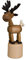 Wackeltier Elch Wackelfigur Seiffen Spielzeug Höhe 10cm Erzgebirge NEU