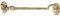 1 x Solid Polished Brass 100m (4 inch) Cabin Hook Door Latch