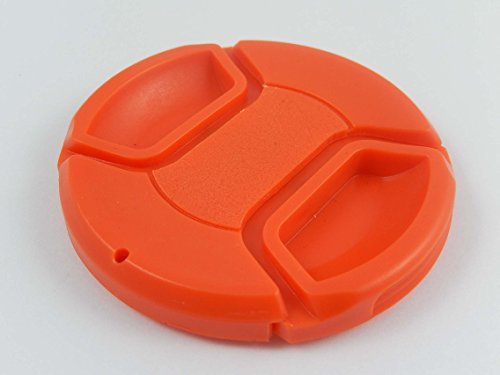 walimex pro 62 mm Lens Cap with Inner Cable Red Camera/1.2 1.3 VCSC CCS, Pro 50/50.