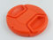 walimex pro 62 mm Lens Cap with Inner Cable Red Camera/1.2 1.3 VCSC CCS, Pro 50/50.