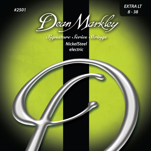 Dean Markley 2501?Extra Light Signature Serie E-Gitarre Saiten (0,08 0,38) 6-strings