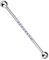 Piercingfaktor Piercing Hantel Barbell Industrial Ohr Cartilage Helix Tragus Intim Brust Stab Knorpel Langhantel mit Glitzer Kristallen Silber Rainbow