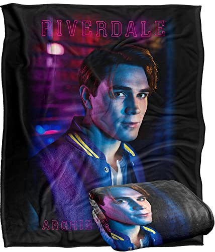 RIVERDALE Silky Touch Kuscheldecke, superweich, 152 x 127 cm