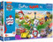 Trefl Junior - PAW Patrol, Jumping Doggies - Puzzle 160 XL Super Shape - Crazy Shape Puzzle, Large Elements, Colorful Puzzle with Heroes Fairy Dog Patrol, Fun for Children from 6 years