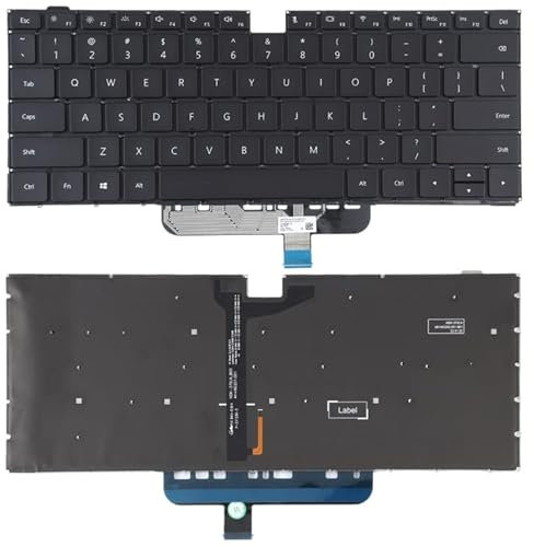 Teclado de repuesto para portátil Huawei Matebook D14 D15 versión de EE. UU. Teclado con retroiluminación