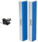 GEDORE red Parallel-Schraubstock mit Amboss, drehbar, nach vorn öffnend, zentrisch, Spannkraft 25 KN, R93800150 & Draper 14180 Schon-Backen für Schraubstock, 150 mm