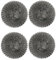 4 Pcs Kettle Descaler Balls - Stainless Steel Limescale Remover, Eco-Friendly Kettle Cleaner, Prevents Limescale Build-Up, Reusable Scourers