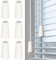 6 Pack Wood Cord Tassel Window Blind Pull Ends for Bathroom Blinds Light and Shades Decoration