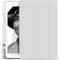EGHFIXSD Con custodia portapenne per iPad Pro 11, iPad Air 11, 11 M3, 10a generazione, mini 7, per iPad 10.2, 7a, 8a, 9a, custodia Air5, 4, 10.9, 3, 10.5, grigio, per iPad Air 3, Pro 10.5.
