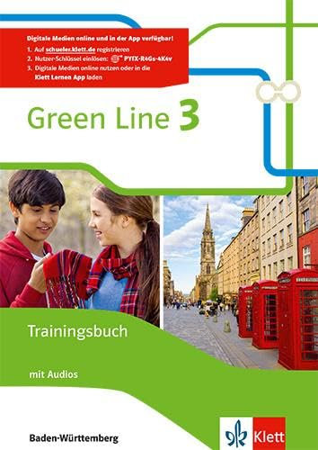 Green Line 3. Ausgabe Baden-Württemberg: Trainingsbuch mit Audios Klasse 7 (Green Line. Ausgabe für Baden-Württemberg ab 2016)