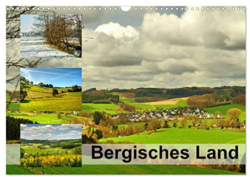 Bergisches Land (Wandkalender 2026 DIN A3 quer), CALVENDO Monatskalender: Eine Region, in der es sich lohnt Urlaub zu machen (CALVENDO Natur)