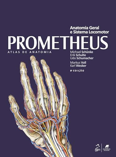Livro, Prometheus Atlas von Anatomie, 3 Bände 6/24 [LS]