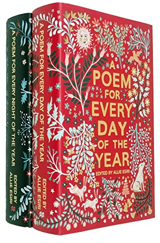 A Poem for Every Night of the Year & A Poem for Every Day of the Year By Allie Esiri 2 Books Collection Set
