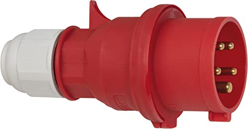 Brennenstuhl CEE-Kupplung 400V/16A (für die Verwendung im Außenbereich IP44, schraublose Anschlusstechnik, 5-polig)