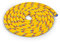 Springseil Kinder und Erwachsene | Schönes Muster | Gelb | Seile Schule | Seilspringen Fitness | 3 Meter | Skipping Rope | Jumping Rope