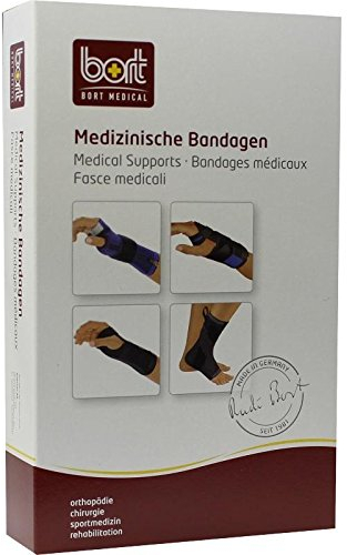 BORT Handgelenkstütze m.Aluschiene li.S schwarz 1 St