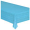 Nappe Damassée Bleu Ciel En Rouleau