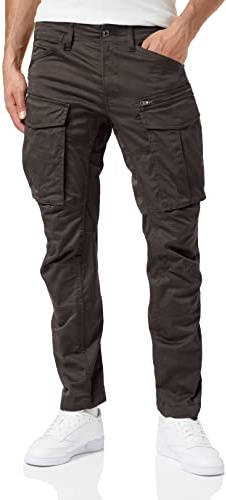 G-STAR Pantalones Rovic Zip 3D Regular Tapered para Hombre, Gris (Raven D02190-5126-976), 33W / 34L