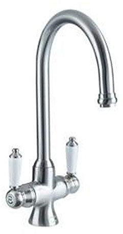 Bristan RS SNK EF BN Renaissance Easyfit Sink Mixer Kitchen Tap, Brushed Nickel