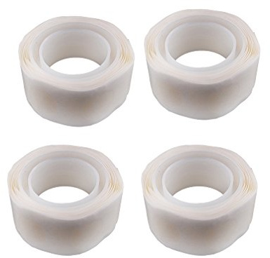 Bluelans® doppelseitige, runde Aufkleber, transparent, für Fotos, Party, Wohndekorationen, 4 Rollen/400 Klebepunkte, 11 mm.