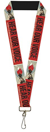 Buckle-Down Herren Lanyard-We Can Do It Schlsselanhnger, Mehrfarbig, Standard