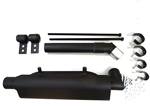 Flüsterauspuff Auspuff leise Ersatzteil für/kompatibel mit CF Moto Explorer Terralander 800/700/625