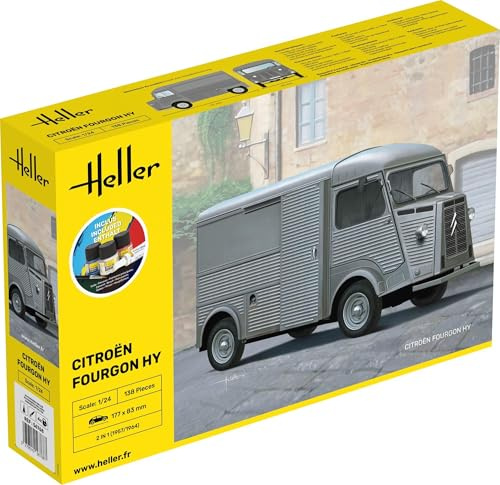 Heller 1:24 Gift Set - Citroen Fourgon HY
