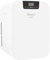 Cooluli 20L Mini Fridge For Bedroom - Car, Office Desk & College Dorm Room - Glass Front & Digital Temperature Control - 12v Small Refrigerator for Food, Drinks, Skincare, Beauty & Breast Milk (White)