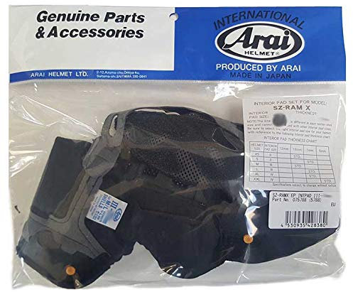 Arai Inter SZ ram-x iv 7mm Casque Jet