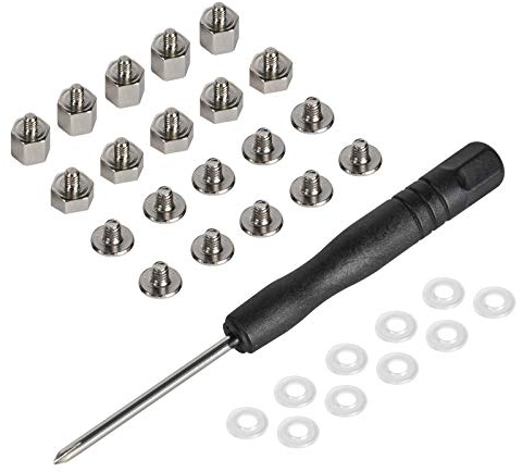 SilverStone SST-CA03 - PC Computer Screws Kit for Motherboard M.2 SSD Mounting, supports ASUS & MSI Motherboard