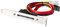 Delock Slotblech mit 1 x SATA 22 Pin Stecker extern