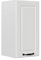 Vicco Hängeschrank R-Line, hängender Küchenschrank, Weiß Landhaus/Weiß, 30 cm