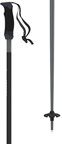 ATOMIC AMT SQS W Skistöcke - Schwarz - Länge 125 cm - Zuverlässiger 4* Aluminium Skistock - Ergonomischem Griff am Stock - Safety Quick Release System - Stöcke mit 60mm-Pistenteller