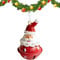 Bexdug Weihnachtsbaum Jingle Bell - Silvester-Party-Weihnachtsglocke zum Aufhängen mit Lanyards | Weihnachtsschneemann-Dekor-Harzpuppen-Glocken-Anhänger für Bäume, Wand, Türen