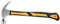 Woodworking Hammer Claw Hammer 13oz Straight Claw Hammer Long Handle Hammer V Design Handle High Carbon Steel Straight