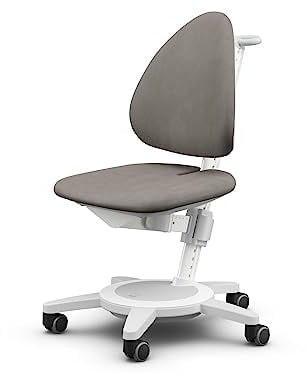 Moll Maximo Kinderschreibtischstuhl | mitwachsend & ergonomisch mit individuell Verstellbarer Sitzfläche und Rückenlehne | Drehstuhl ideal für Schulkinder | langlebig & hochwertig | Made in Germany