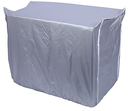 Watris Veiyi Klimaanlage Abdeckung, Staubdicht und Wasserdicht Schutzhülle für Außenbereich, Außenklimaanlage Abdeckungs(2p: 86 x 32 x 56cm)