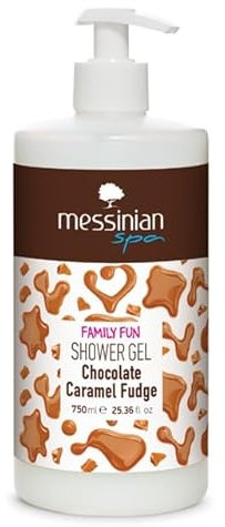 Messinian Spa Chocolate Caramel Fudge Shower Gel 750ml