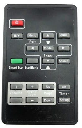 1 Unidad de Mando a Distancia for proyector Benq MP515P MP515ST MP612C 615 MP515 MS500 MS500 + MP725X MX613ST