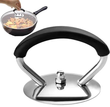 Topfdeckelgriff-Ersatz - Küchen-Edelstahl-Abdeckungsknopfgriff, Hitzebeständiger Ersatzknopf, Haltegriffknöpfe Für Kasserolle, Wasserkocher, Topfdeckel