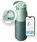 LARQ Botella PureVis 2 1 Litro - Purificador de Agua UV Autolimpiante, Seguimiento de Hidratación por App, Pajita con Filtro, Asa Desmontable, Aislamiento de Doble Pared, Eucalyptus Green