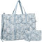 BTOOP Sac fourre-tout pour femme, sac fourre-tout pour enseignant, ordinateur portable de 15,6, sac à main de bureau avec pochette, Cowboy Floral, 17.3 x 5 x 13 inch, Tendance