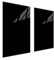 DarHaus Copri piano cottura induzione 75x52 cm copertura per piano cottura in vetroceramica 1 pezzi universale per piastre di cottura paraspruzzi tagliere in vetro temprato nero