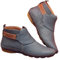 on schuhe damen sale Stiefeletten Damen Unisex Flach Runde Zehe Cowboystiefel Damen Chelsea Mit Rutschfest Sohle Stylisch warehouse deals angebote rückläufer 5 euro artikel
